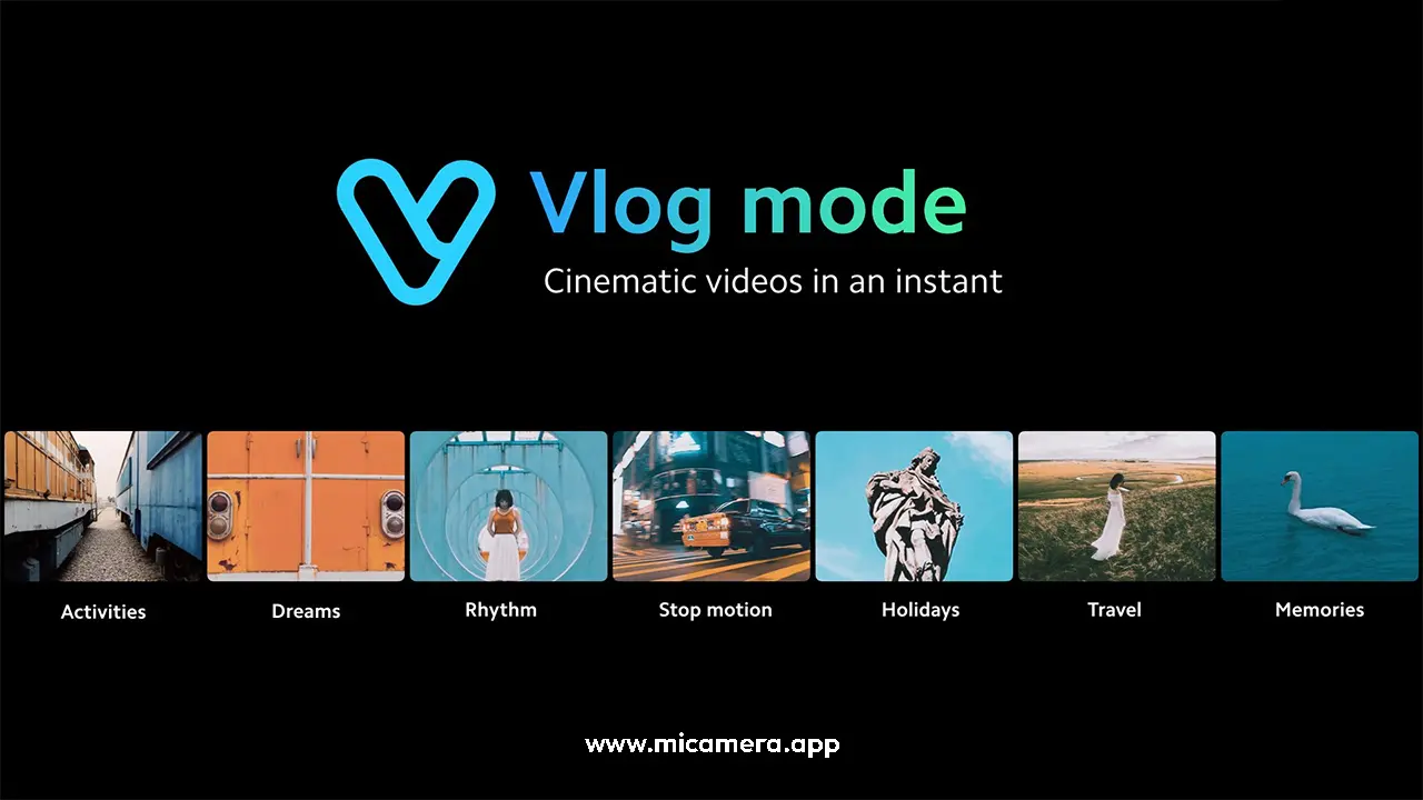 Vlog Mode on Xiaomi Camera Apk